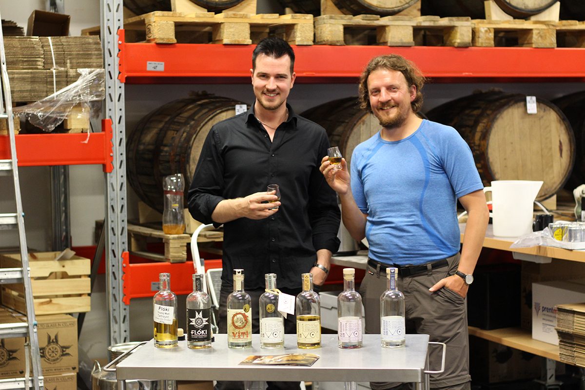 Visiting the Eimverk Distillery