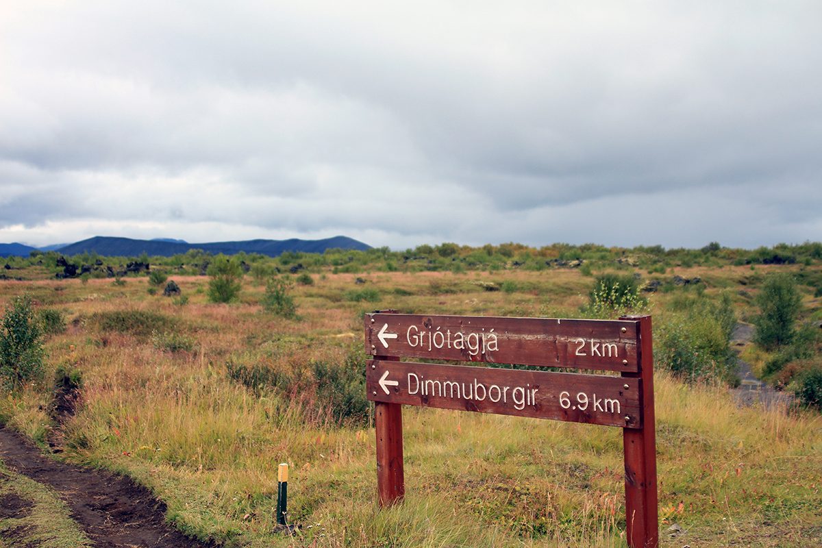 Die Wanderung zum Hverfjall und Dimmuborgir